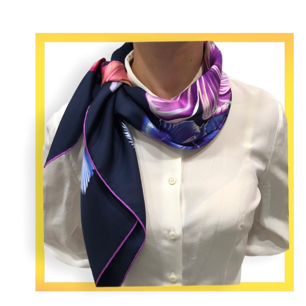 Salvatore Ferragamo silk scarf